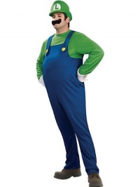 Super Mario Brothers Deluxe Luigi Costume