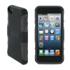 rooCASE eXTREME Hybrid (Black / Gray) TPU Shell Case for Apple iPod Touch 5 (5th Generation Sept 2012)