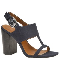 Calvin Klein Women's Lanette Sandal - 9 M - Navy