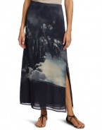 Vince Camuto Women's Japanese Garden Maxi Skirt