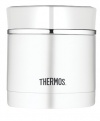 Thermos 10-Ounce Stainless Steel Food Jar, White