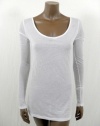 RLX Ralph Lauren womens active white long sleeve knit tee top XS