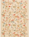 Area Rug 6x6 Round Contemporary Autumn Woods Color - Safavieh Martha Stewart Rug from RugPal