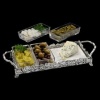 Arthur Court17-by 7-Inch Grape Marble Modular Tray