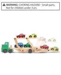 Vroom vroom! He'll love hitting the road with this fun truck from Melissa and Doug.