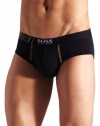 HUGO BOSS Men's Innovation 5 Brief, Black, X-Large