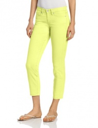 Calvin Klein Jeans Women's Skinny Ankle Crop, Limelight, 2