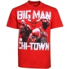 NBA adidas Carlos Boozer Chicago Bulls Big Man in Chi-Town T-Shirt - Red