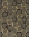 Area Rug 5x8 Rectangle Contemporary Grey Color - Momeni Elements Rug from RugPal