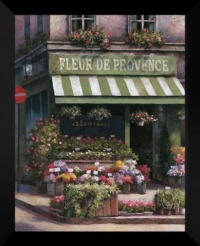 T C Chiu FRAMED Art Print 24x30 Fleurs De Provence