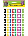 Teacher Created Resources Colorful Circles Mini Stickers Value Pack, Multi Color (4743)