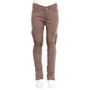 Crystal Vogue Girl Size 7 Brown Twill Stretch Skinny Cargo Fall Pants