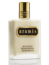 A lightweight, moisturizing after shave balm. For immediate relief of razor-irritated skin. Restores optimal balance for improving skin tone and texture. Lightly scented with Aramis. 4.1 oz. 