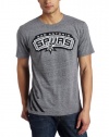 NBA San Antonio Spurs Originals Court Series Big Stripes Tri-Blend Short Sleeve Jersey T-Shirt