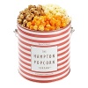 Send an extraordinary gift that will amaze your family, friends and clients. This 3.5 gallon popcorn tin includes 3 savory flavors: Butter, Caramel and Orange Cheddar.