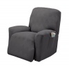 Stretch Sensations Optic Recliner Stretch Slipcover, Gray