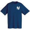 New York Yankees Official Wordmark Short Sleeve T-Shirt, Navy