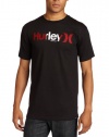 Hurley Men's One and Ony Country Flag Short Sleeve Tee