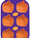 Wilton Pumpkin Faces 6 Cavity Silicone Mold