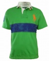 Polo Ralph Lauren Custom-Fit Paint Stripe Rugby