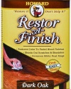 Howard RF7016 Restor-A-Finish Dark Oak, 16-Ounce