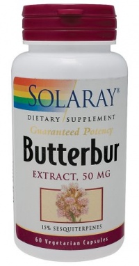 Solaray - Butterbur, 60 capsules