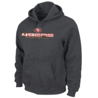 NFL Men's San Francisco 49ers 1st and Goal IV Long Sleeve Hooded Fleece Pullover