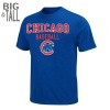 Chicago Cubs Baseball Logo T-Shirt By Majestic