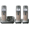 Panasonic KX-TG7733S DECT 6.0 Link-to-Cell via Bluetooth Cordless Phone with Answering System, Silver, 3 Handsets