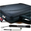 Sony DVP-FX730 7-Inch Portable DVD Player Kroo 11273 Cube Case (Black) + Includes a Determination Hand Strap