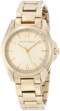 Vince Camuto Women's VC/5012CHGB Gold-Tone Bracelet Watch