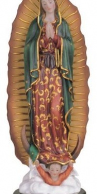 12 Inch Our Lady Of Guadalupe Holy Figurine Religious Decoration Decor