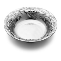 Wilton Armetale Olive Serving Bowl, Round, 12-Inch