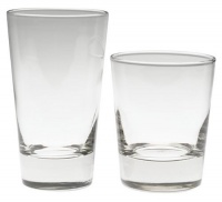 Libbey Geo Heavy Base Tumblers, Set of 16