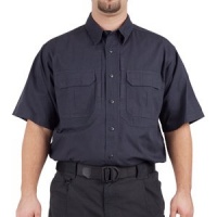 5.11 #71152 Cotton Tactical Short Sleeve Shirt (Fire Navy, Medium)