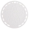 Le Creuset Silicone 8 Round French Trivet, White