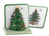 Spode Christmas Tree Coaster 5-Piece Set