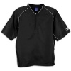 Mizuno Men's Premier G3 Short Sleeve Batting Jersey (Black, Medium)