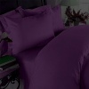 JS Sanders Affordable Microfiber 6 PC Bed Sheet Set - King Size, Eggplant