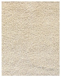 Anji Mountain Silky Shag Ivory Rug 9' x 12'