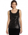 Anne Klein Women's Scoop Neck Tank Top