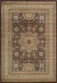 Area Rug 9x12 Rectangle Traditional Brown Color - Momeni Belmont Rug from RugPal