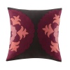 N Natori Samarkand 18x18 Square Pillow Appique - Multi - 18x18