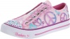 Skechers Twinkle Toes S Lights Lovable Sneaker (Little Kid/Big Kid)