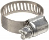 Precision Brand M6P Micro Seal, Miniature Partial Stainless Worm Gear Hose Clamp, 5/16 - 7/8 (Pack of 10)