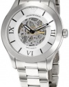 Emporio Armani Men's AR4647 Meccanico Silver Dial Watch