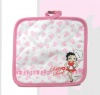 Betty Boop Kitchen Pot Holder Chef Pink Hearts Style