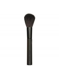 An essential accessory to any makeup wardrobe, the blush brush is designed with tapered bristles that allow you to dust on the perfect amount of makeup. Leaves a beautifully even, polished finish. Rounded edges caress the complexion with softness. 