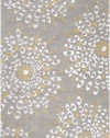 Area Rug 2x3 Rectangle Contemporary Gray Color - Surya Naya Rug from RugPal