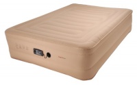 (2013 Model) SimplySleeper SS-89Q Premium Raised Ultra Tough Inflatable Mattress Queen - Air Bed w/ Built-in Fully Automatic Electric Pump (Puncture & Stretch Resistant!). Travel bag and Repair Kit Included.